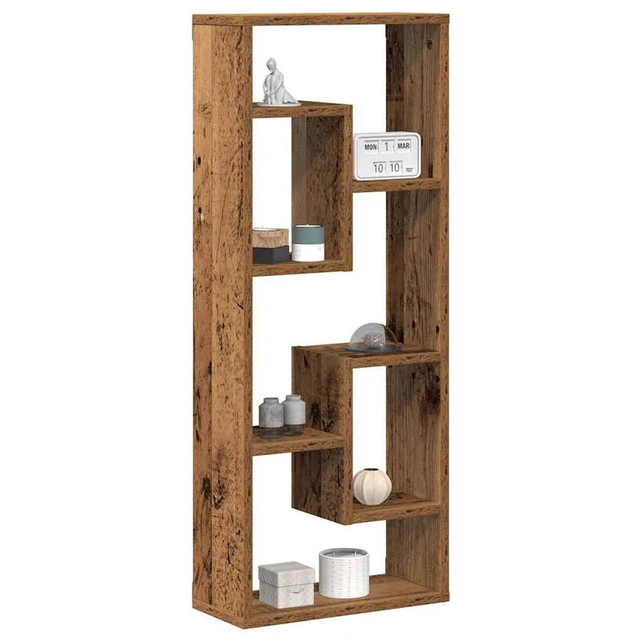 Étagère murale en bois ancien 36 x 16 x 90 cm Bois d'ingénierie - 4