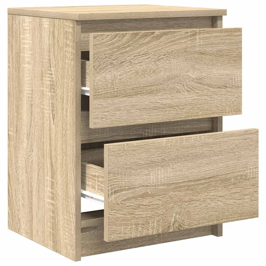 Meuble TV chêne sonoma 40x35x54 cm bois d'ingénierie - 5