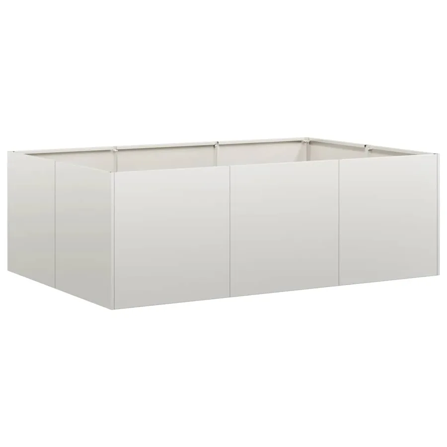 Jardinière 120x80x40 cm acier inoxydable - 2