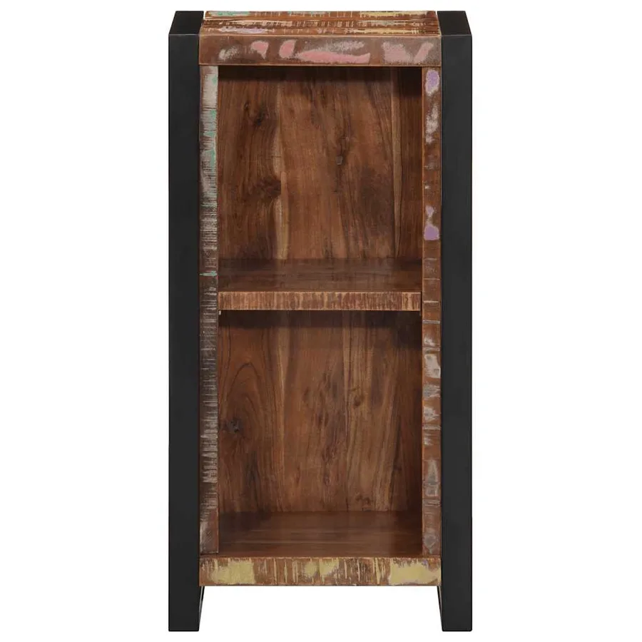 Table de chevet 40x30x80 cm bois massif de récupération - 2