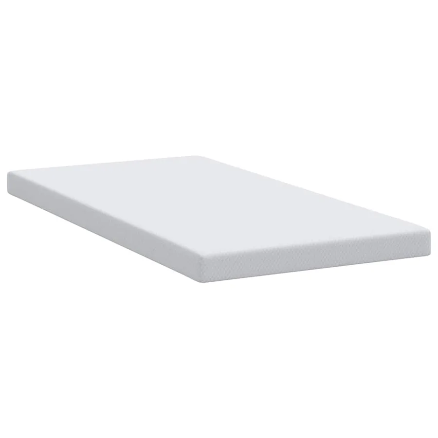 Surmatelas en mousse à mémoire 120 x 200 cm Thick Doux Blanc - 5