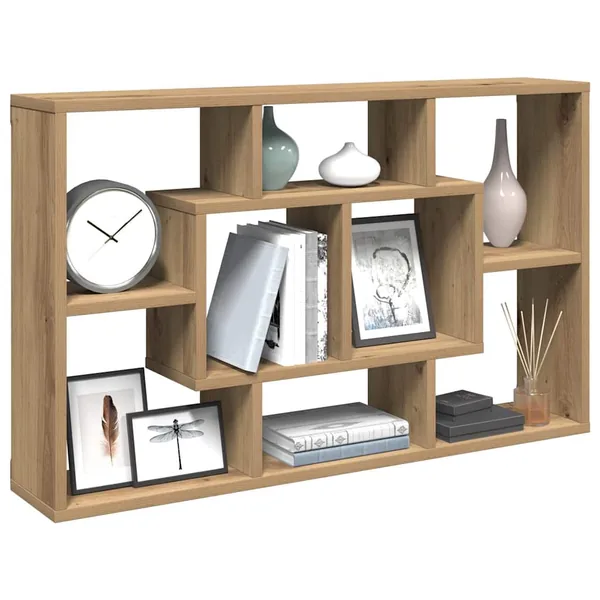 Étagère murale Chêne artisanal 85 x 16 x 52,5 cm Bois d'ingénierie