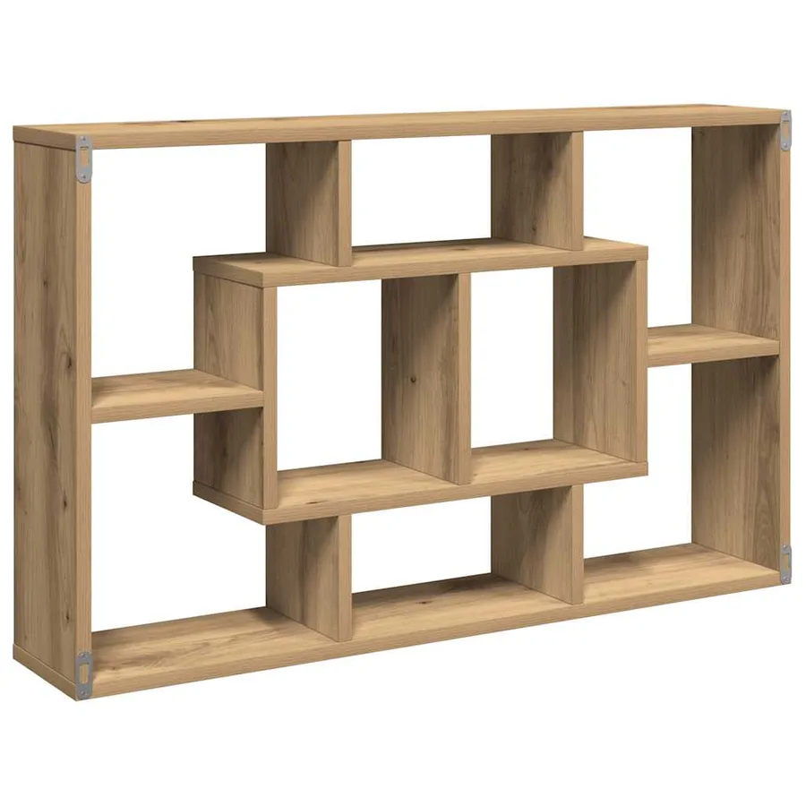 Étagère murale Chêne artisanal 85 x 16 x 52,5 cm Bois d'ingénierie - 6
