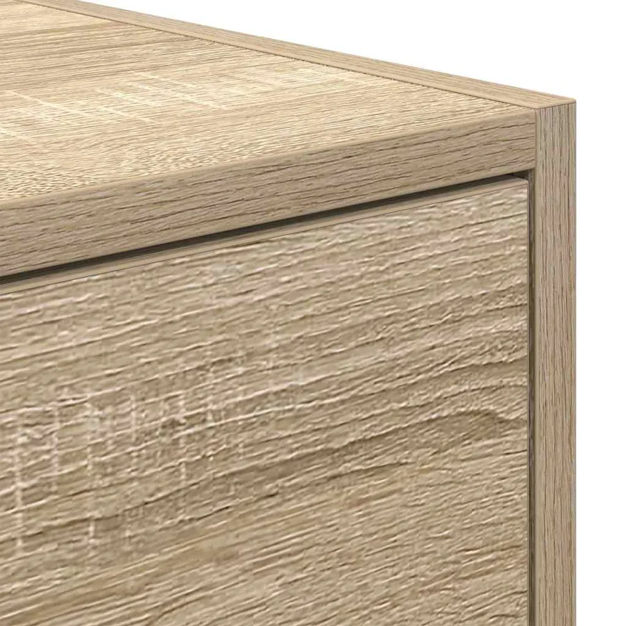 Meubles TV 2 pcs chêne sonoma 100x31x25,5 cm bois d'ingénierie - 11
