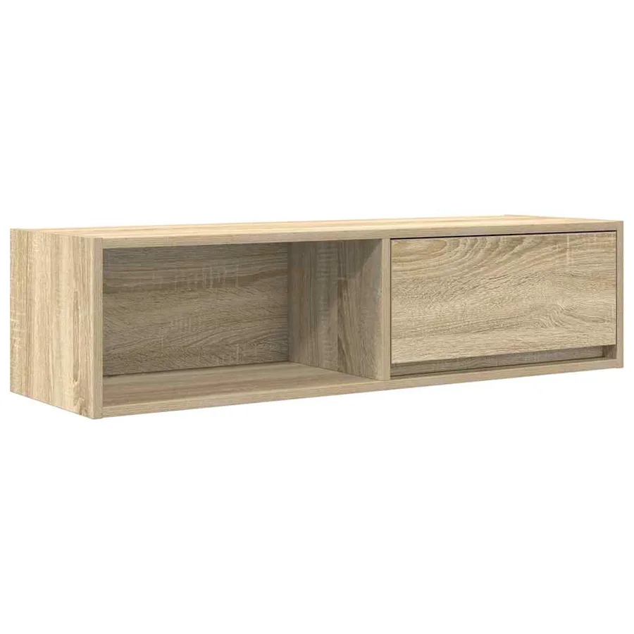 Meubles TV 2 pcs chêne sonoma 100x31x25,5 cm bois d'ingénierie - 6