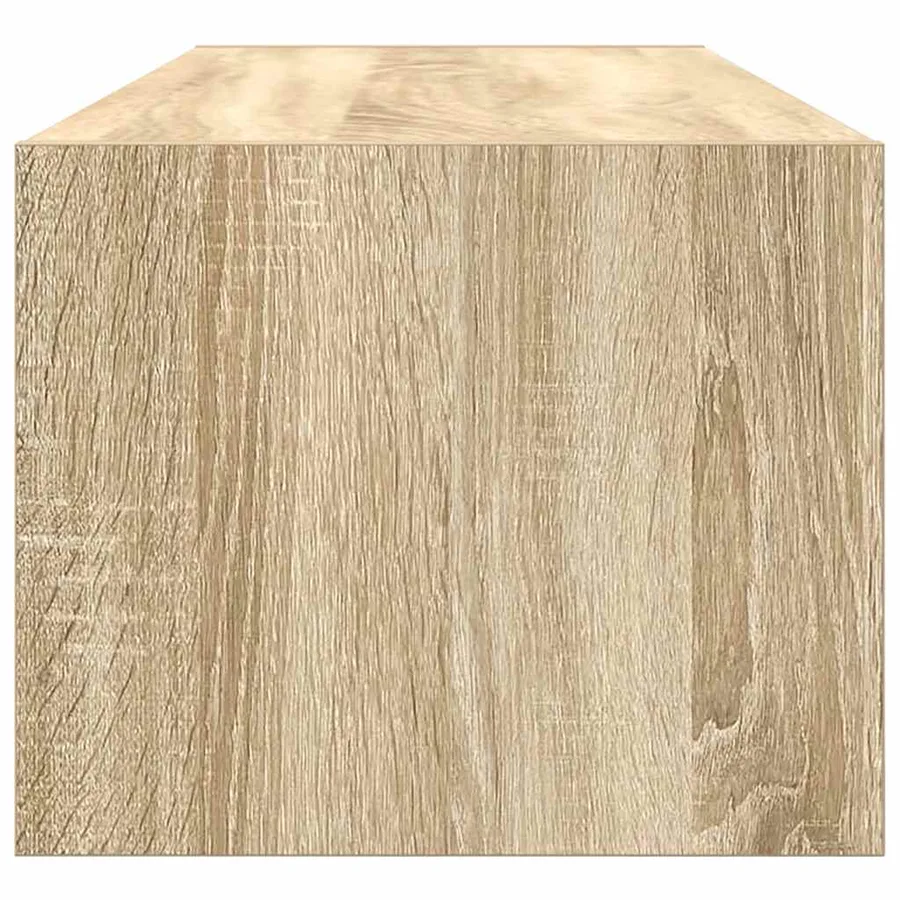 Meubles TV 2 pcs chêne sonoma 100x31x25,5 cm bois d'ingénierie - 8
