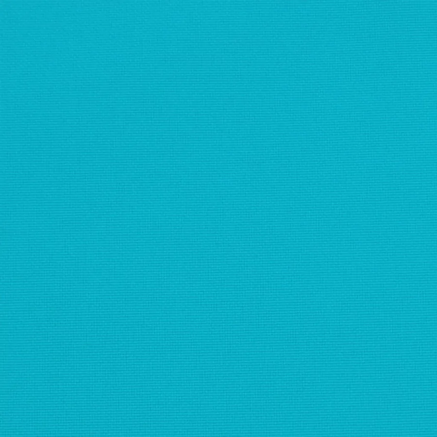 Coussins de chaise lot de 4 turquoise 40x40x7 cm tissu - 8