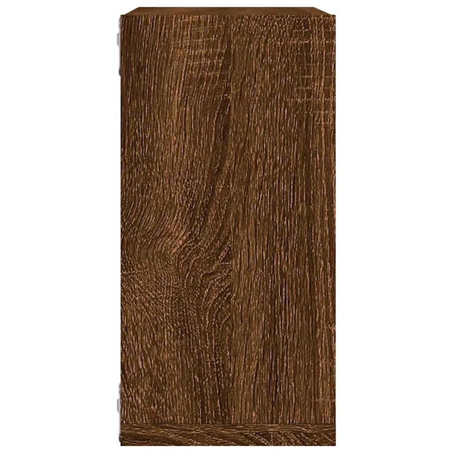 Étagères murales sous forme cube 6 pcs chêne marron 30x15x30cm - 7