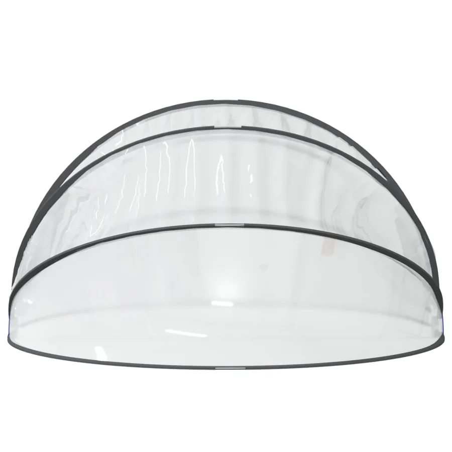 Dôme de piscine rond 376x188 cm PVC - 5