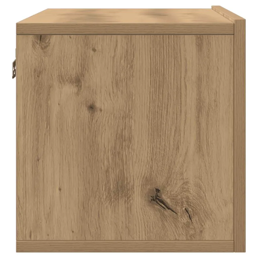 Meubles TV muraux 2 pcs chêne artisanal 80x30x30 cm - 6