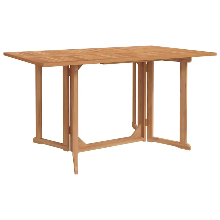 Ensemble de salle à manger pour jardin 7 pcs Marron - 5