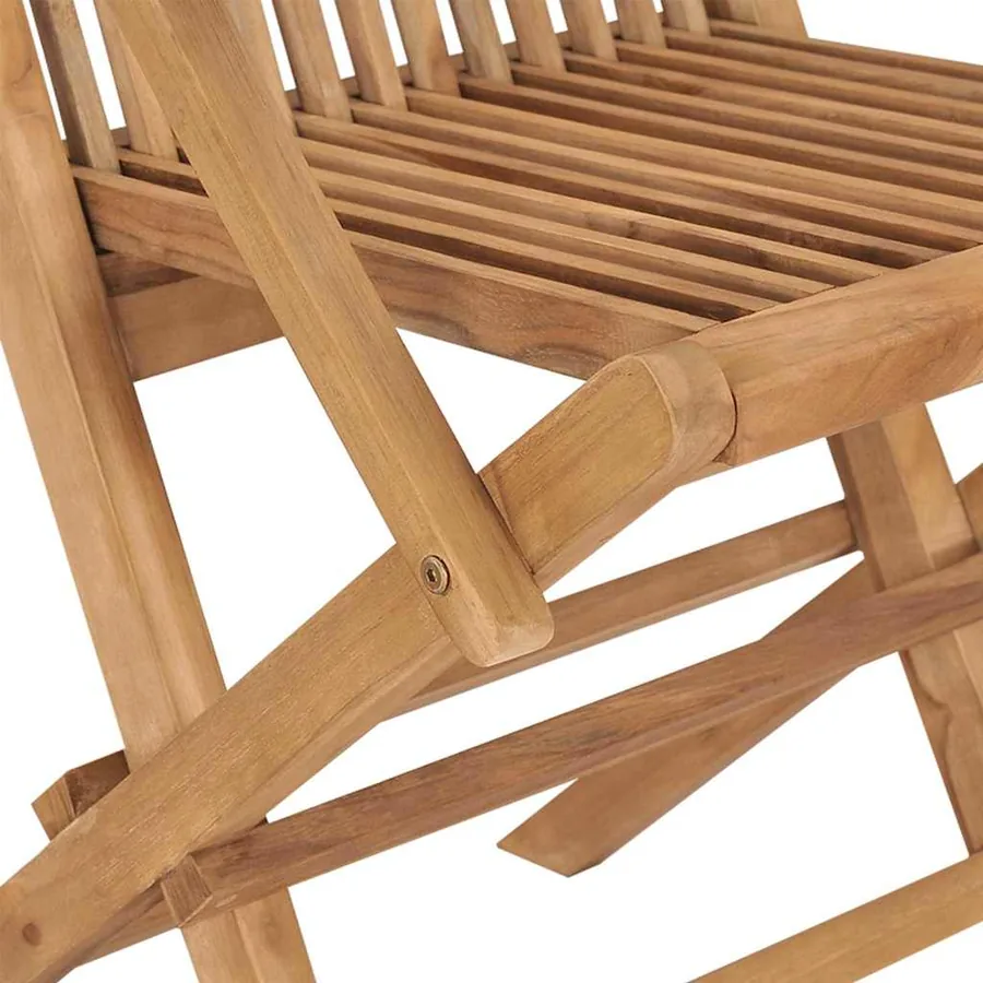 Ensemble de salle à manger pour jardin 7 pcs Marron - 8