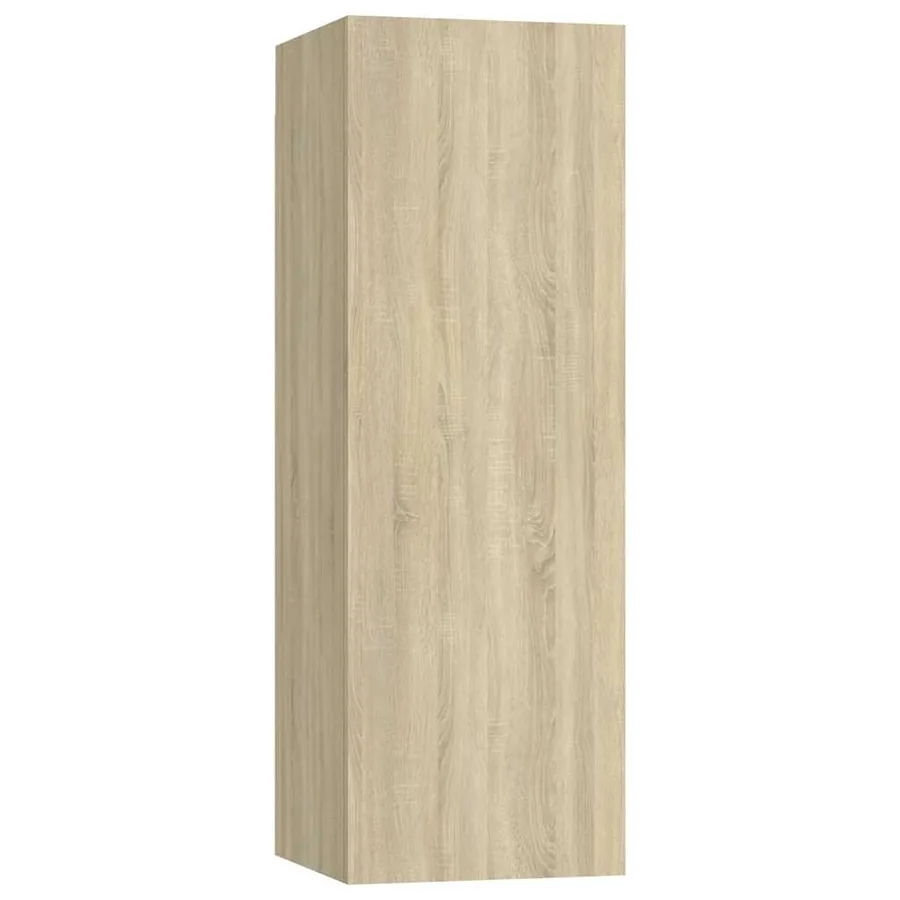 Ensemble de meubles TV 4 pcs Chêne sonoma Bois d'ingénierie - 7