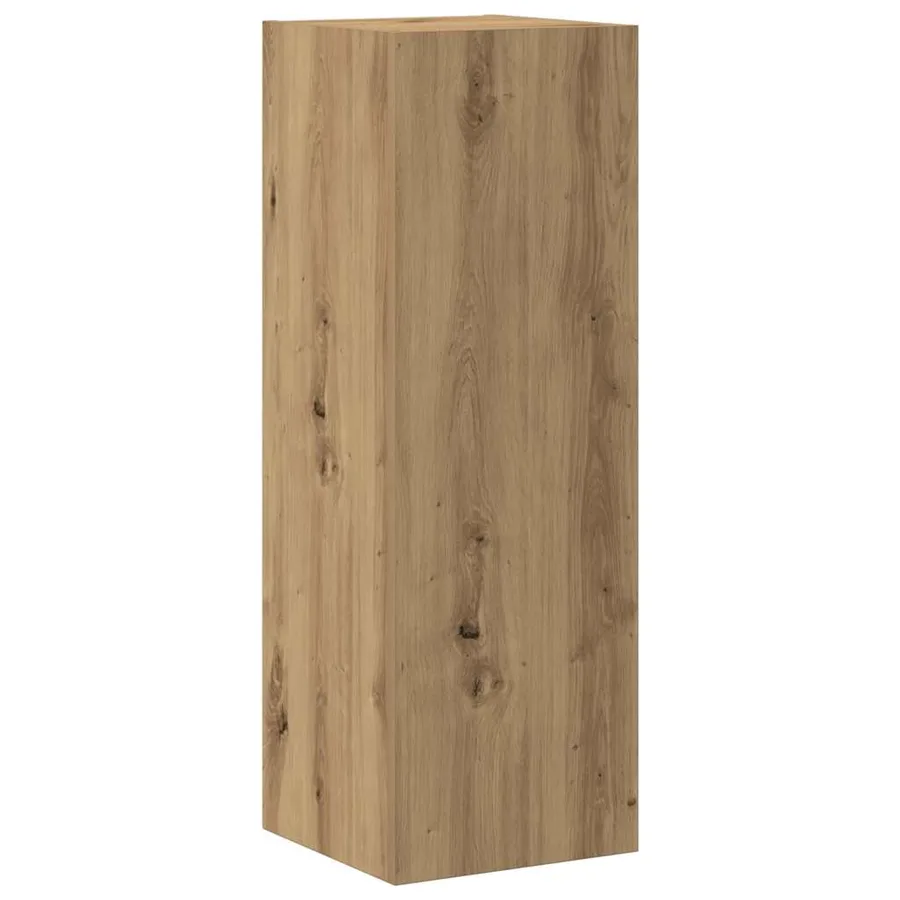 Ensemble de meuble TV mural 8 pcs chêne artisanal - 4