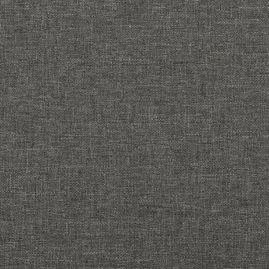 Sommier à lattes de lit avec matelas Gris foncé 90x200 cm Tissu - 9