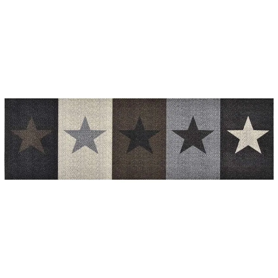 Tapis de sol de cuisine lavable Étoile 45x150 cm - 2