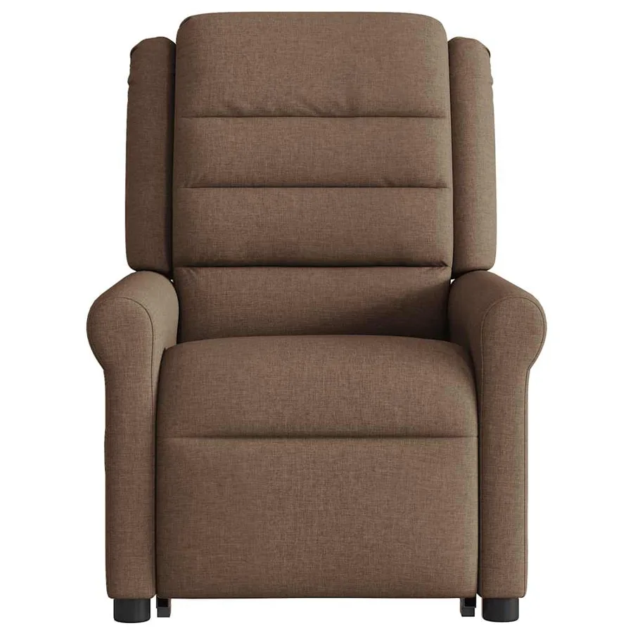 Fauteuil inclinable Marron Tissu - 5