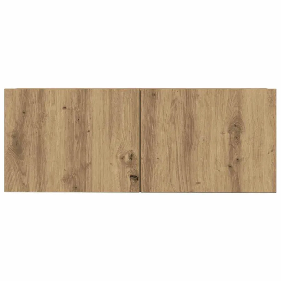 Ensemble de meuble TV mural 5 pcs chêne artisanal - 5