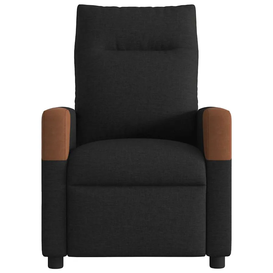 Fauteuil inclinable électrique Noir Tissu - 5