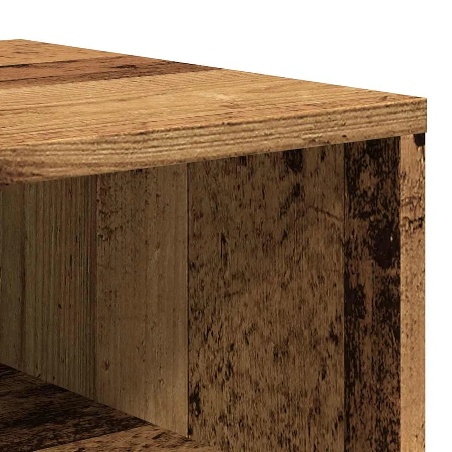 Meuble TV vieux bois 150x33,5x45 cm bois d'ingénierie - 8