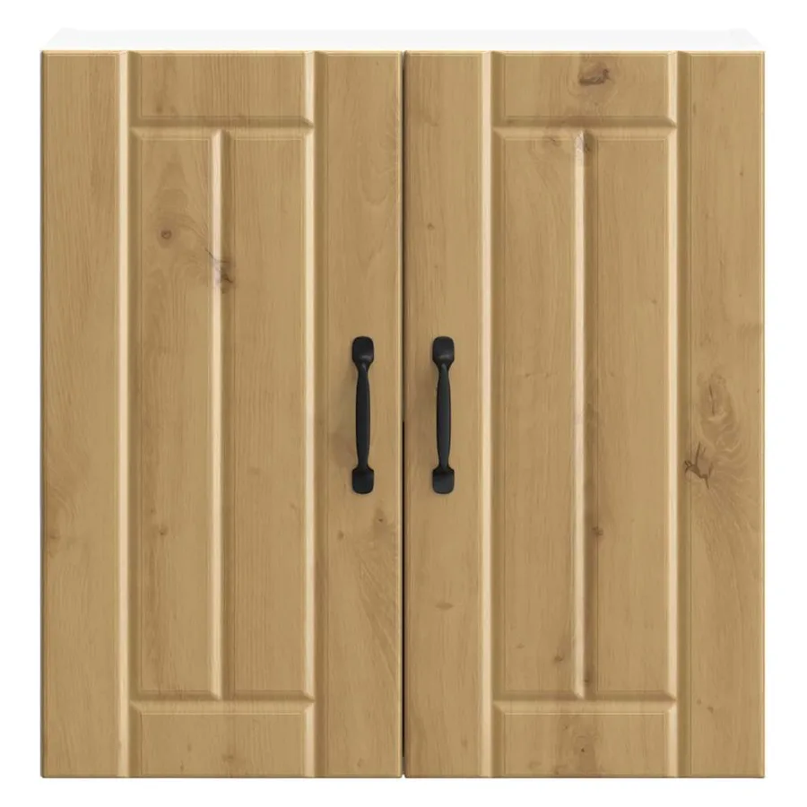 Armoire murale de cuisine Lucca chêne artisanal bois ingénierie - 5