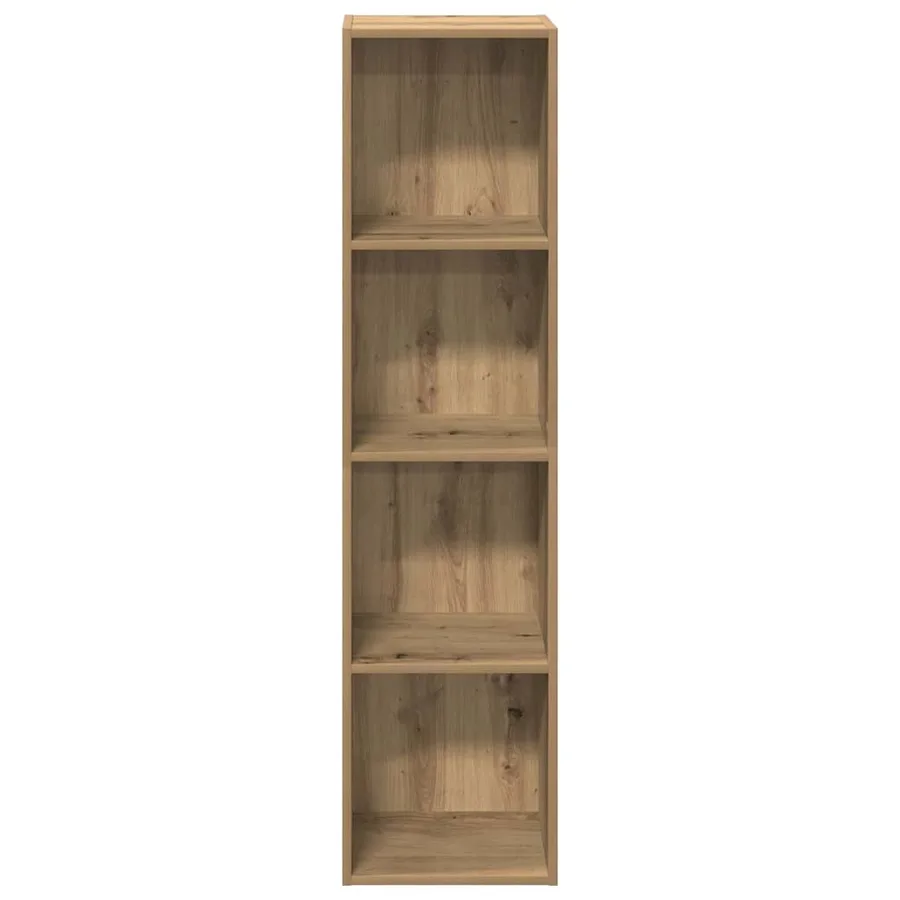 Bibliothèque/Meuble TV chêne artisanal 36x30x143 cm - 5