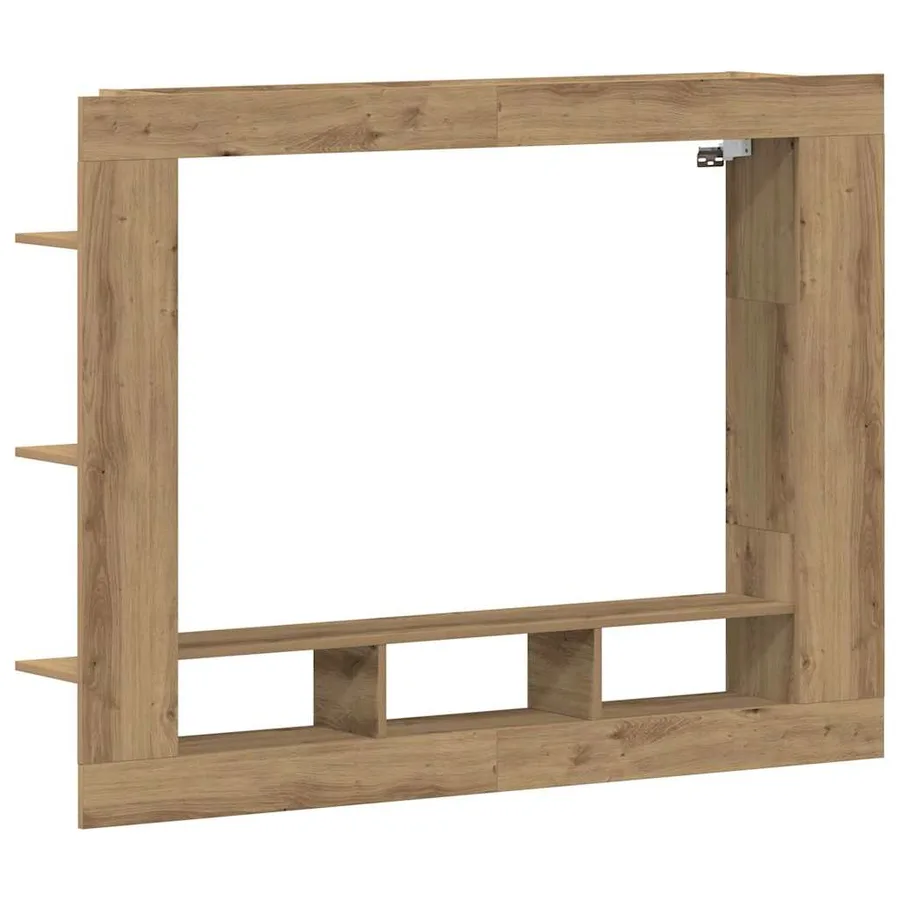 Meuble TV 152 x 22 x 113 cm chêne artisanal Bois d'ingénierie - 2