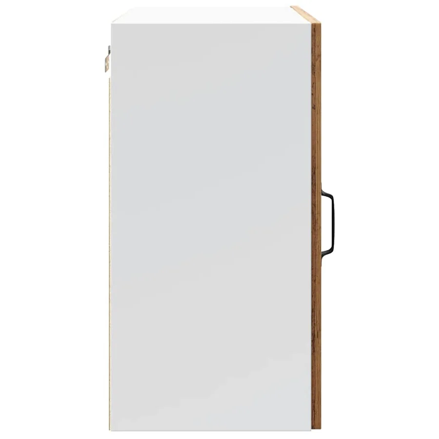 Armoire murale de cuisine Lucca vieux bois bois ingénierie - 7