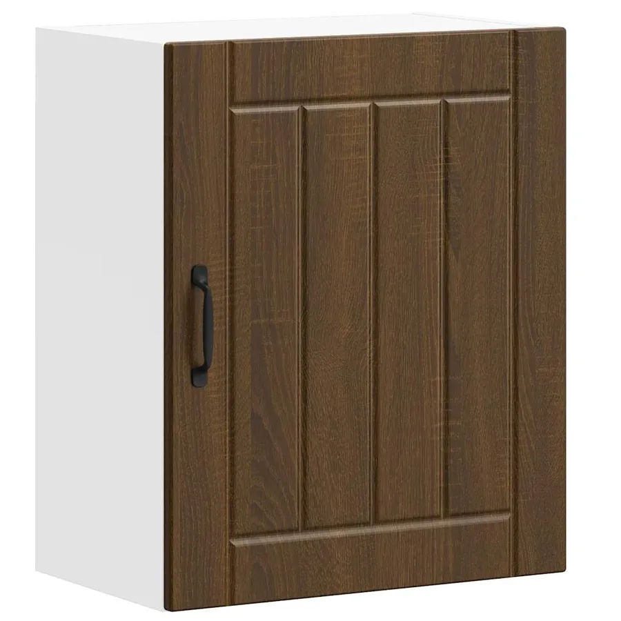 Armoire murale de cuisine Lucca chêne marron bois ingénierie - 2