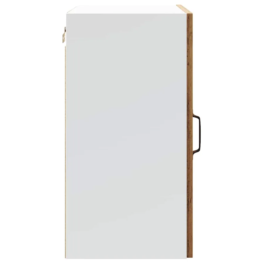 Armoire murale de cuisine Lucca vieux bois bois ingénierie - 7