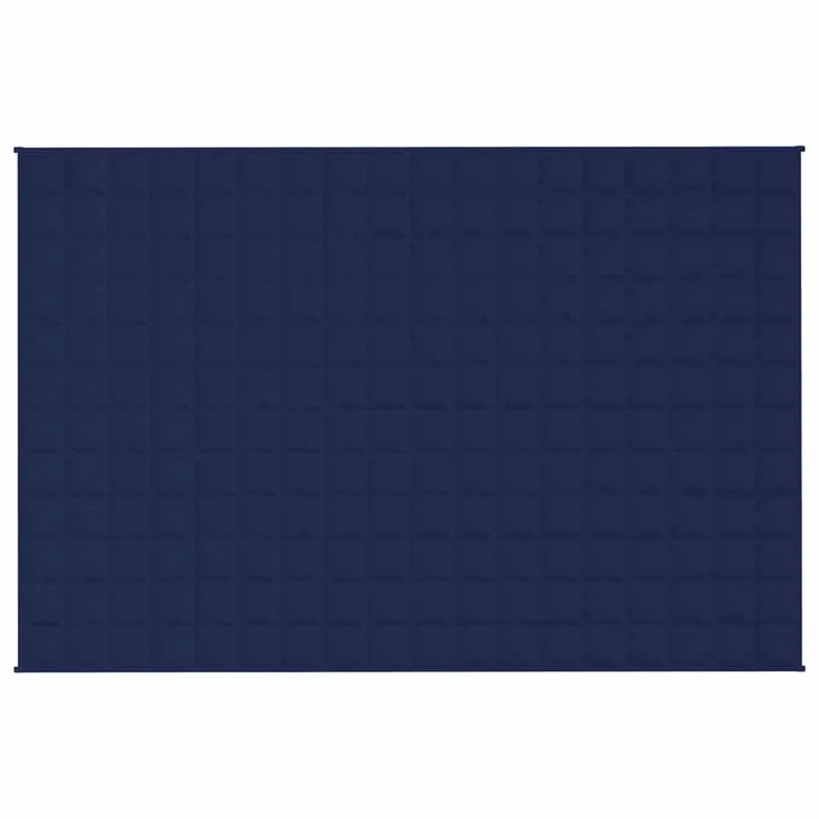 Couverture lestée Bleu 120x180 cm 9 kg Tissu - 3
