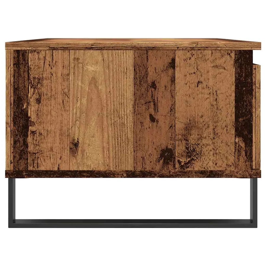 Table basse vieux bois 90x50x36,5 cm bois d'ingénierie - 6