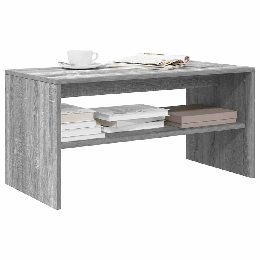 Meuble TV sonoma gris 80x40x40 cm bois d'ingénierie