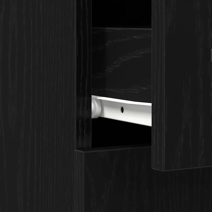 Armoire de Pharmacie Chêne noir 20 x 45,5 x 60 cm - 10