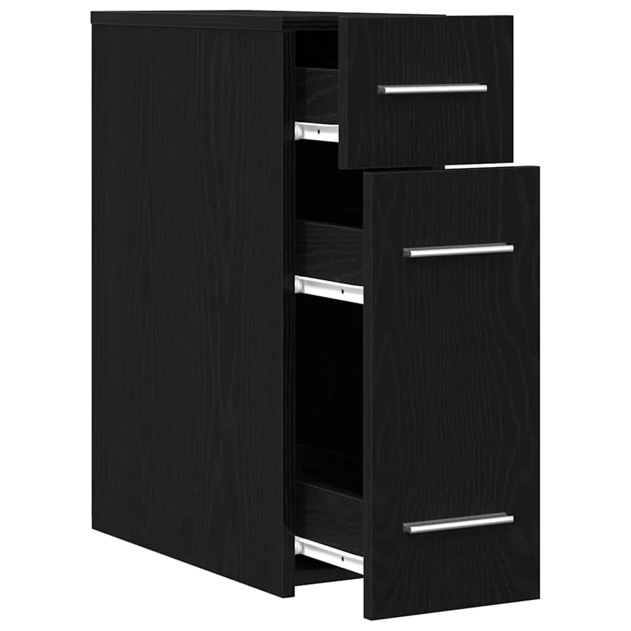 Armoire de Pharmacie Chêne noir 20 x 45,5 x 60 cm - 6