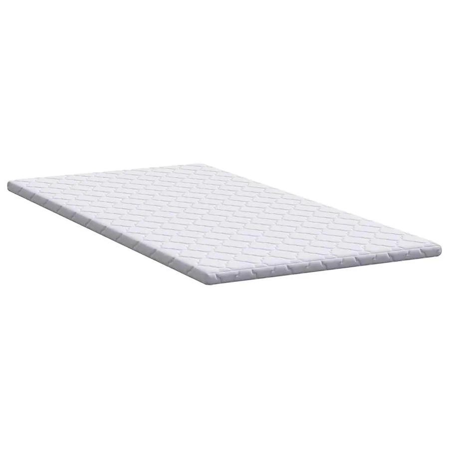 Surmatelas en Coco Blanc 140 x 190 cm Tissu jacquard - 6