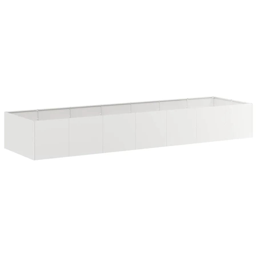 Jardinière 280x80x40 cm acier inoxydable - 2