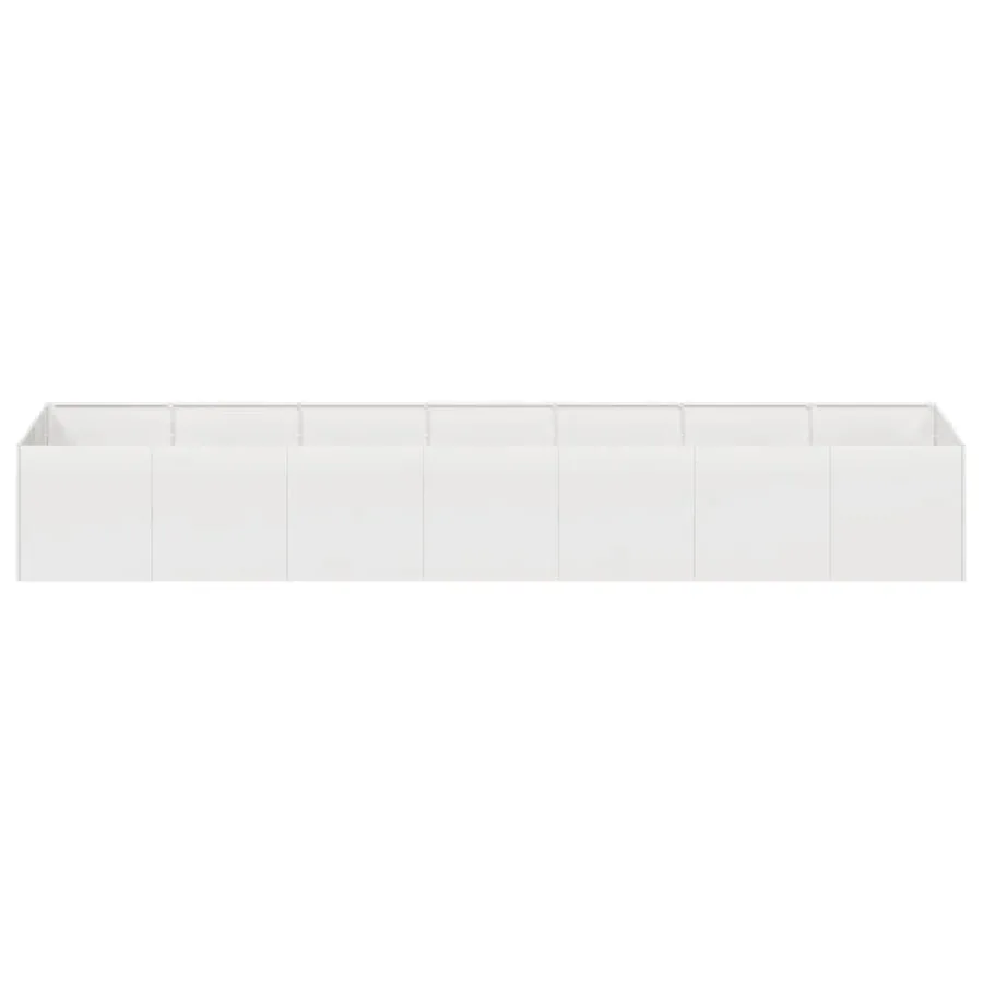 Jardinière 280x80x40 cm acier inoxydable - 4