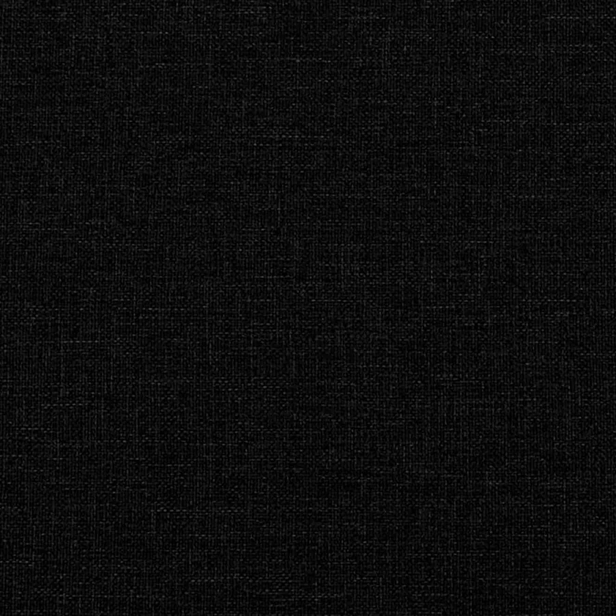 Chaise à bascule avec repose-pied Noir Tissu - 10