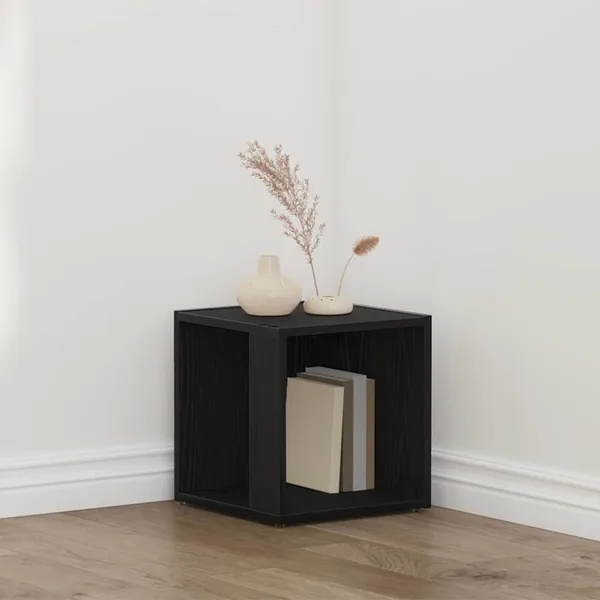 Étagères d'angle Chêne noir 33 x 33 x 34,5 cm Bois d'ingénierie