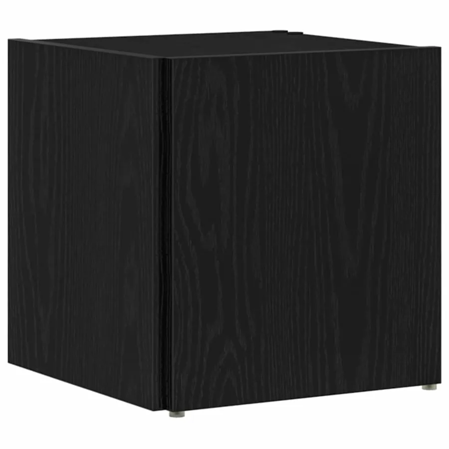Étagères d'angle Chêne noir 33 x 33 x 34,5 cm Bois d'ingénierie - 4