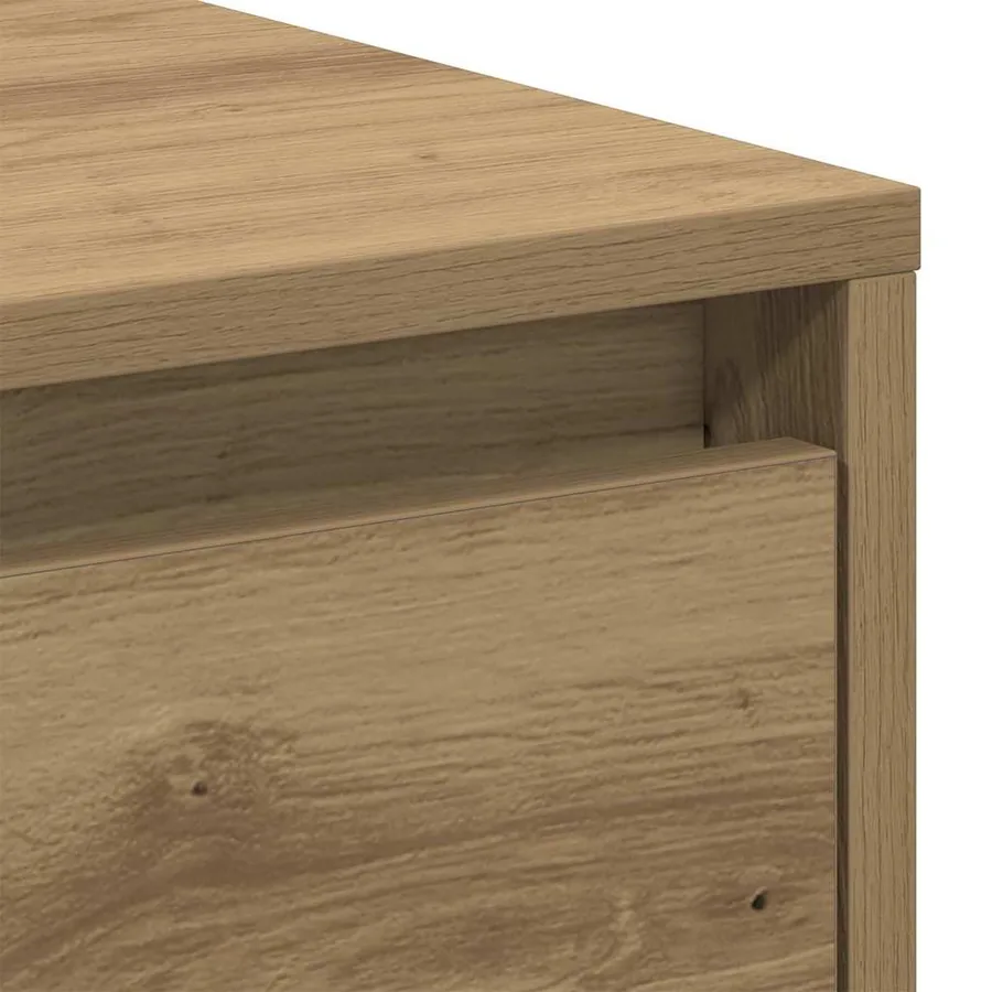 Table de nuit 2 pc Chêne artisanal 45 x 34 x 44 cm - 8