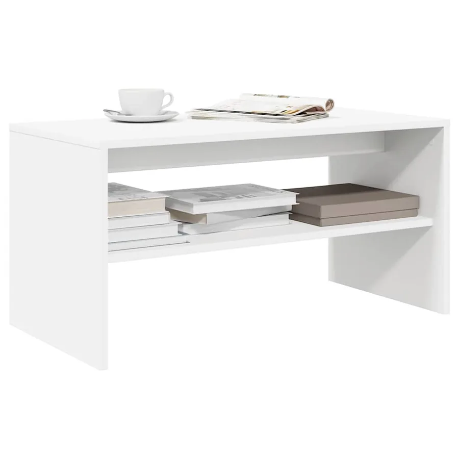Meuble TV blanc 60x40x40 cm bois d'ingénierie
