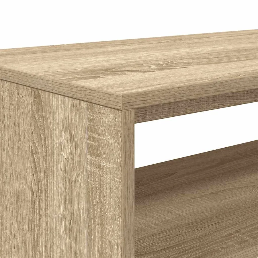 Meuble TV chêne sonoma 60x40x40 cm bois d'ingénierie - 8