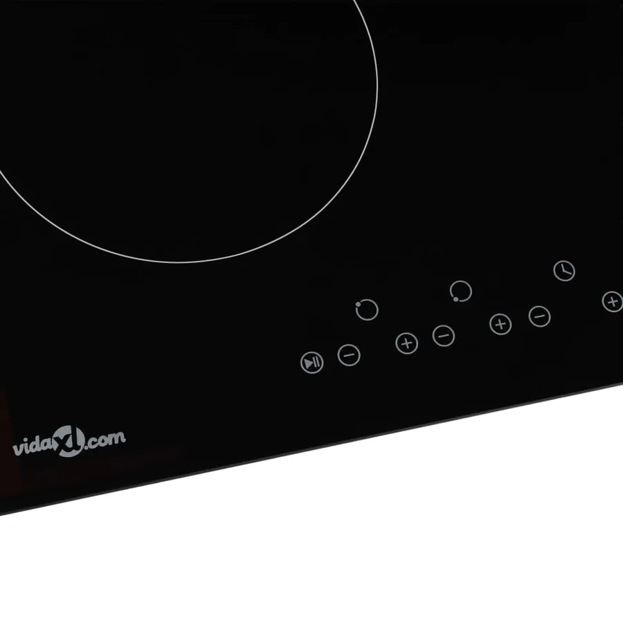 Plaque de cuisson Céramique 4 brûleurs Contrôle tactile 6000 W - 4