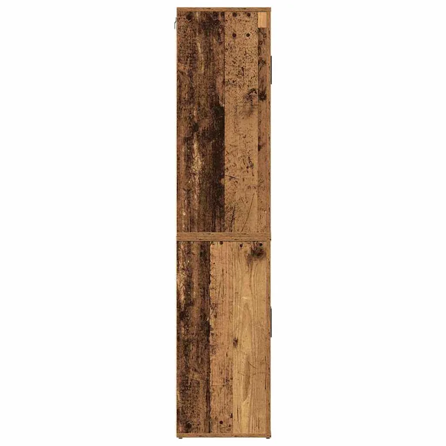 Haut Armoire Bois ancien 80 x 33 x 150 cm Bois d'ingénierie - 7