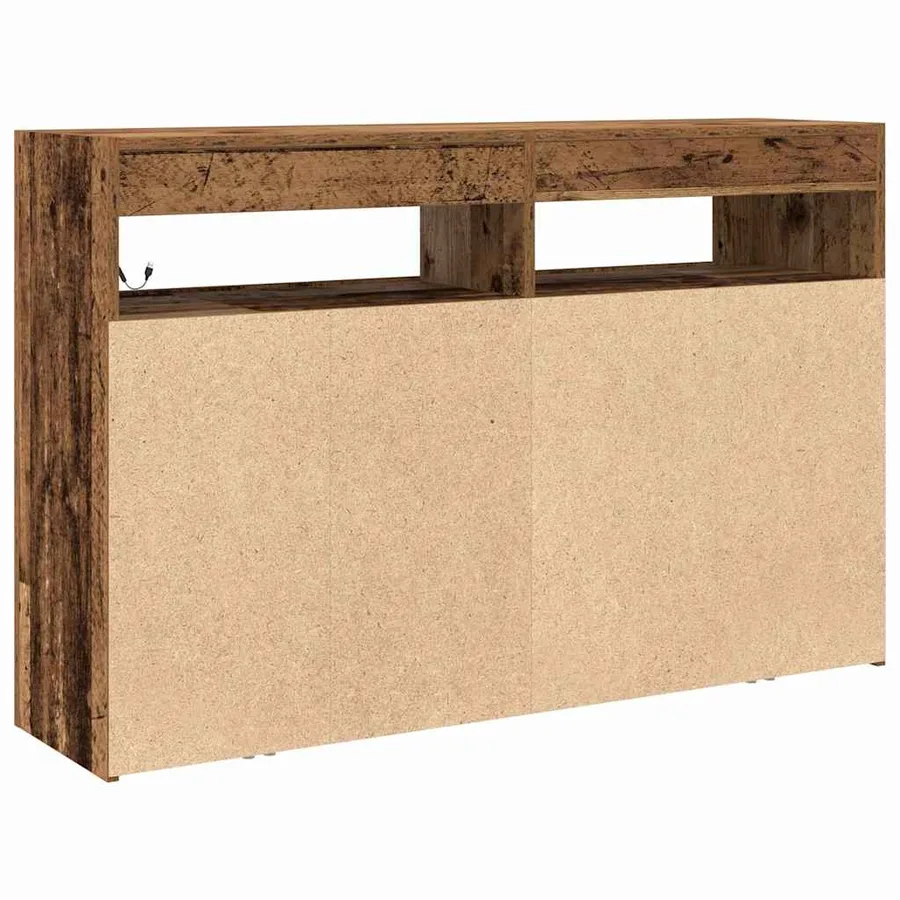Buffet Bois ancien 116 x 30 x 75 cm Bois d'ingénierie - 9