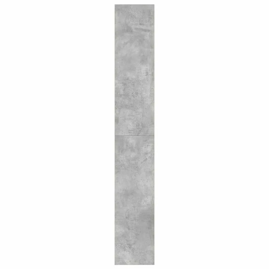 Bibliothèque Gris béton 100 x 30 x 198 cm Bois d'ingénierie - 6