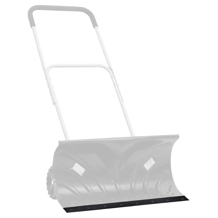Bordure en caoutchouc de chasse-neige noir 180x10x1 cm - 6