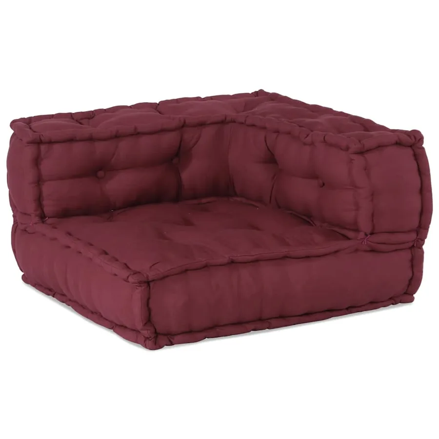 Canapé modulaire marron 70x70x54 tissu - 7
